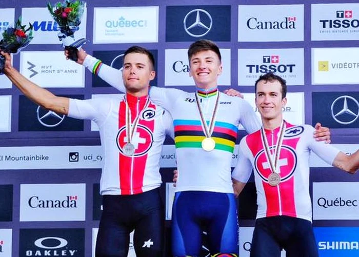 Vlad Dascălu, pe un podium istoric: e noul campion mondial la mountain bike U23Foto: Massimo Alloi / Solobike.it MTB Internet Magazine