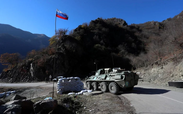 Armata rusa in Nagorno-Karabakh FOTO EPA-EFE