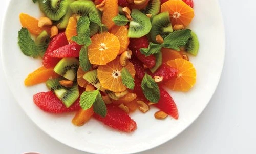 Salata de fructe citrice cu migdale vitamina C jpeg