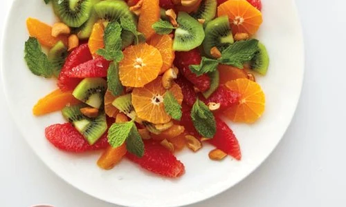 Salata de fructe citrice cu migdale vitamina C jpeg