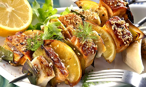 Fish Skewers with Leek and Lemon jpeg