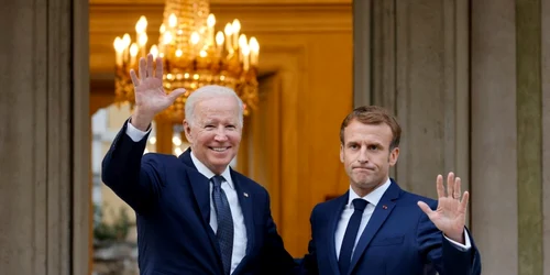 biden macron afp