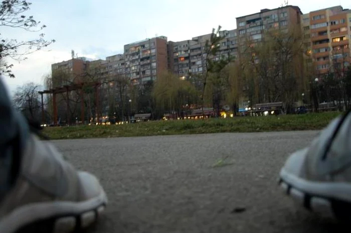 În Parcul Tineretului a început curăţenia de primăvară. FOTO: D.G