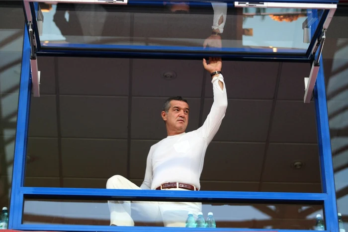 Gigi Becali, finanţatorul echipei Steaua FOTO Adevărul