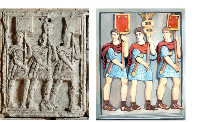 Monumentul de la Adamclisi vs Columna lui Traian png