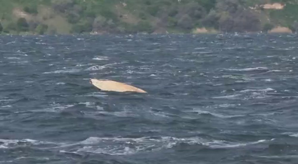 Alertă pe lacul Siutghiol. O barcă pescărească s-a răsturnat VIDEO