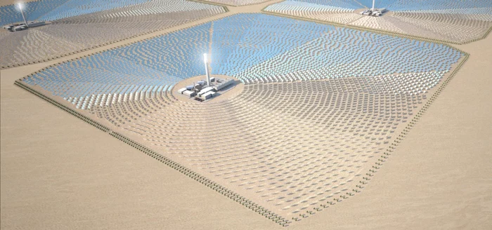 Europa ar putea fi alimentată cu energie electrică produsă în deşertul Sahara FOTO Nur Energy