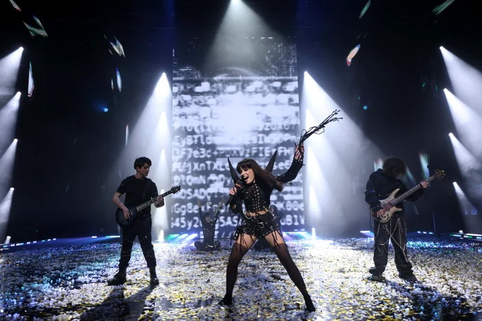 Alexandra Căpitănescu va reprezenta Romania la Eurovision 2026, cu piesa Choke Me. Sursa foto: 
