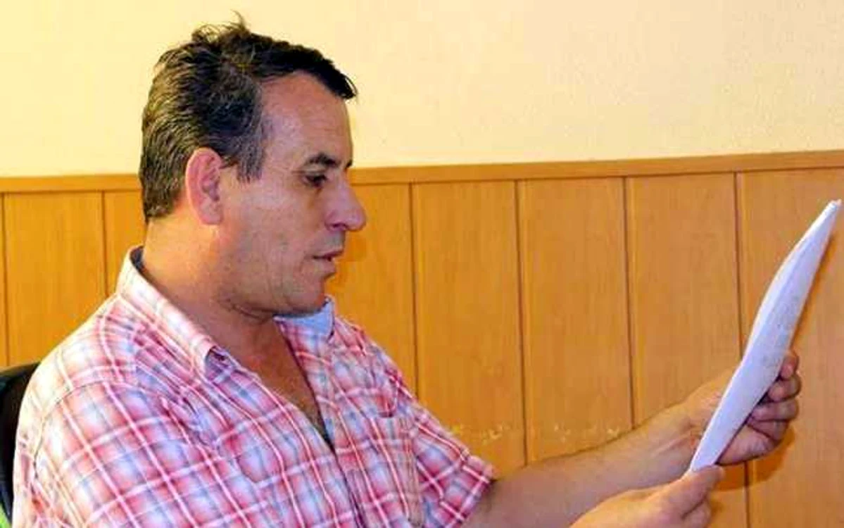 Virgil Doca,  primarul comunei Valea Mărului. FOTO Arhivă