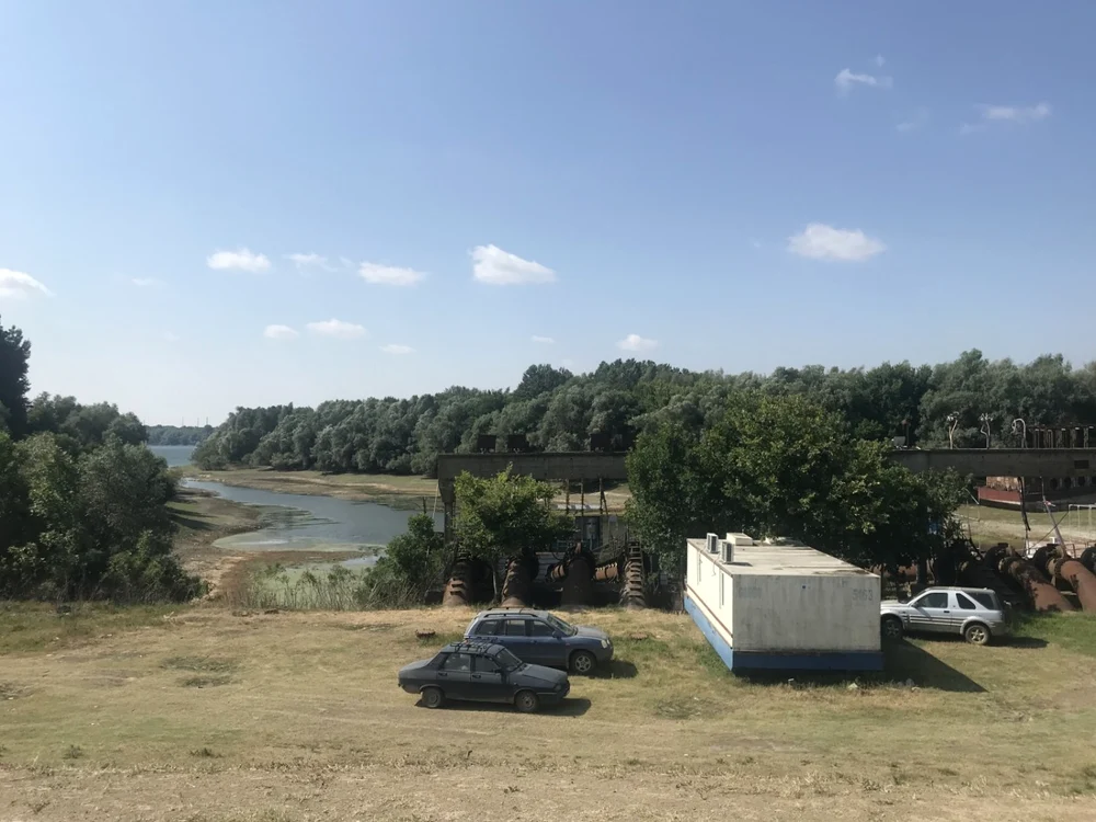 Staţia de pompare Nedeia - Judeţul Dolj FOTO / Ana Popescu