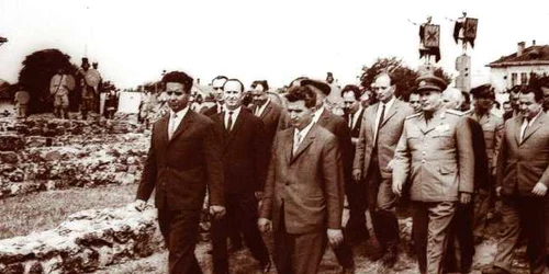 nicolae ceausescu la turnu severin FOTO Facebook