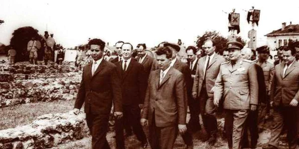 nicolae ceausescu la turnu severin FOTO Facebook