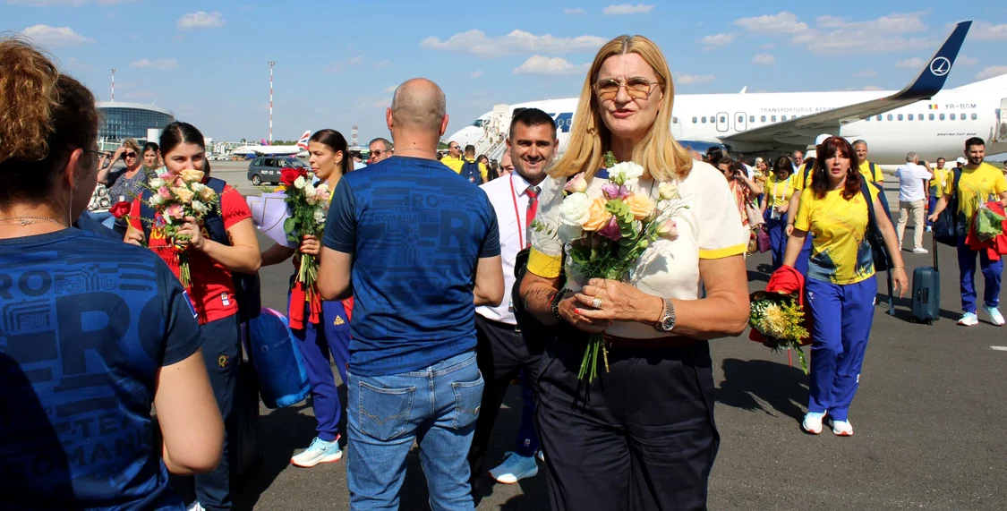 Elisabeta Lipă, conducătoarea delegației României la Jocurile Olimpice. Foto Facebook 