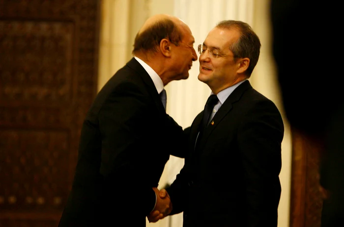 Traian Basescu şi Emil Boc