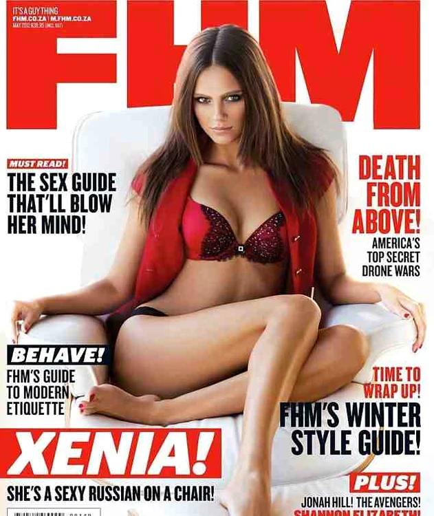 Cele mai tari imagini cu Xenia Deli au apărut în revista FHM