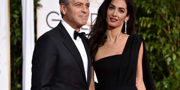 Globurile de Aur 2015 George Clooney Amal FOTO AP
