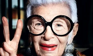 Iris Apfel a fost model pentru Kate Spade sau MAC Cosmetics jpeg