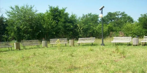 4000 de kilograme de gazona cumpărat primăria din Malu Mare pentru a amenja un părculeţ de 1000 de metri pătraţi