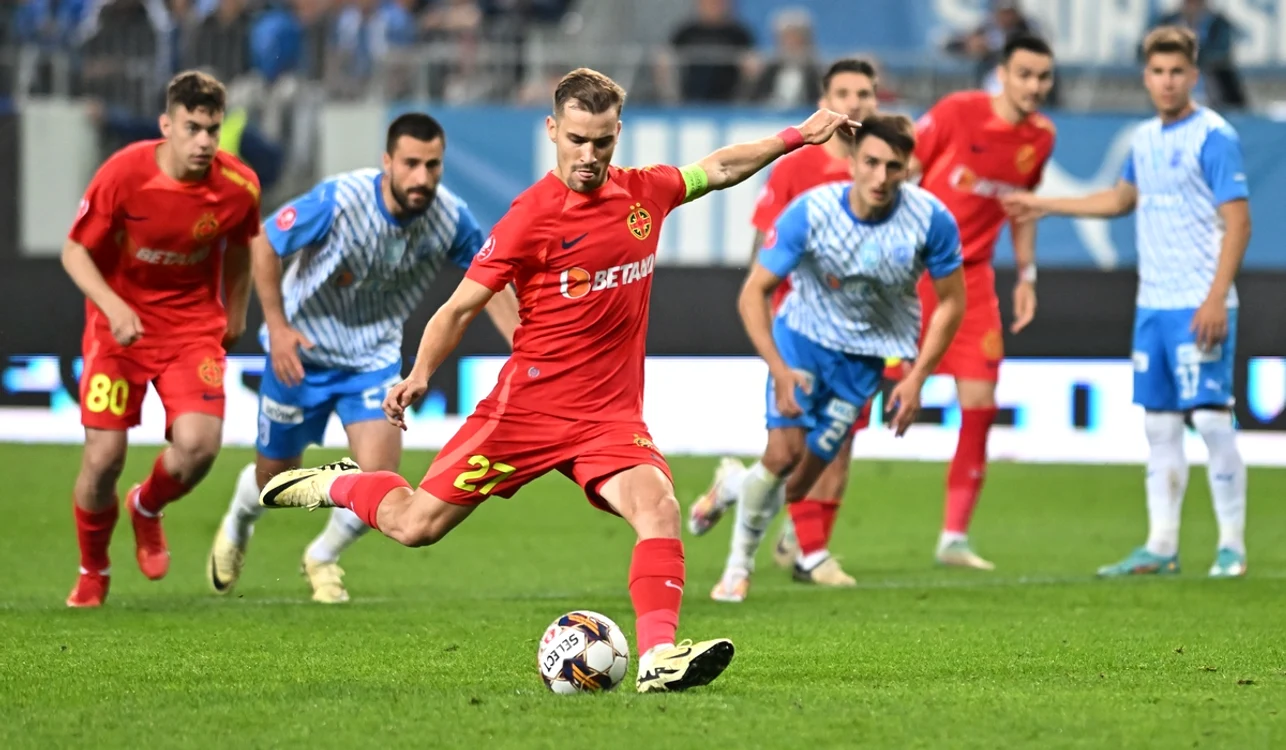 FCSB a ratat un penalty în Oltenia (FOTO: Sportpictures)