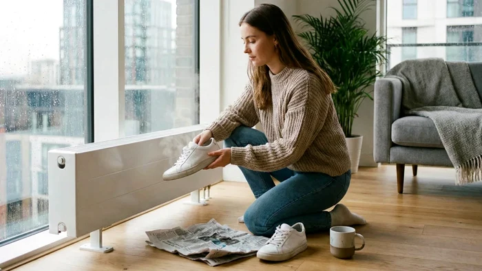 De ce uscarea pantofilor pe un calorifer este una dintre cele mai mari greșeli pe care le faci?