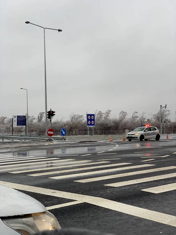 Autostrada este închisă traficuluiFoto: arhivă personală