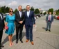 Carmen Iohannis rochie turcoaz Andreea Tincu in Germania (3) jpg