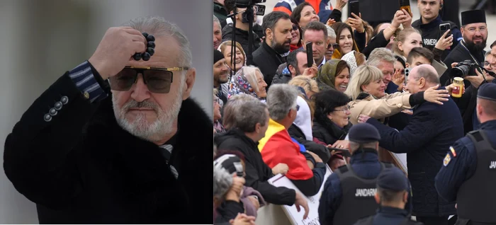 Gigi Becali și Traian Băsescu, nelipsiți de la sfințirea Catedralei. colaj: Click!