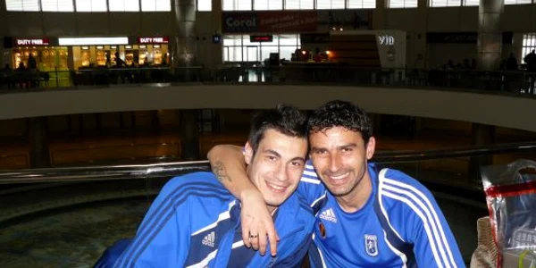 Trică (dreapta) şi Alex Piţurcă (stânga) îl vor face pe Iliev să se simtă la Craiova ca acasă
