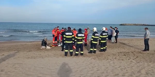 Înecat plaja La Steaguri Neptun litoral resuscitare Sursa martor
