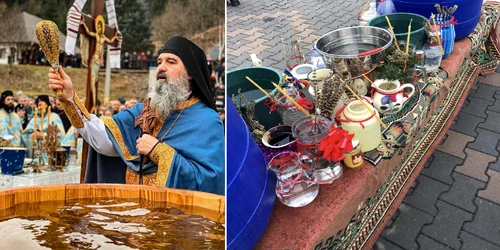 Sfințirea apei de Bobotează Foto Bucovina, te iubesc Facebook 