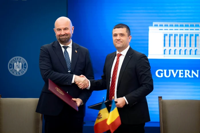 Vladimir Bolea şi Radu Miruţă. FOTO: Facebook