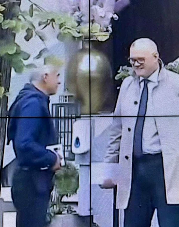 Călin Georgescu și George Teșeleanu FOTO Antena 3