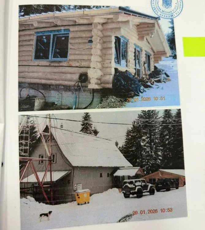 Vilă ridicată ilegal la Stâna de Vale / foto: Facebook
