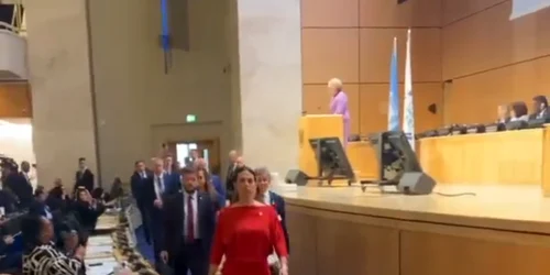 mai multi delegati europeni au parasit sala in timpul discursului unui oficial rus foto captura vid X