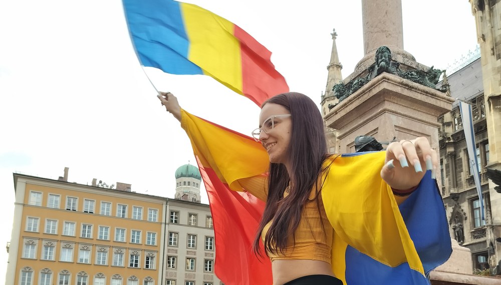 VIDEO Noapte albă în Munchen, după victoria superbă cu Ucraina. Moment emoționant creat de fanii României
