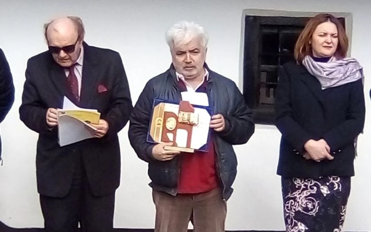 Scriitorul Dan Stanca a fost laureatul de anul trecut FOTO Centrul Saeculare