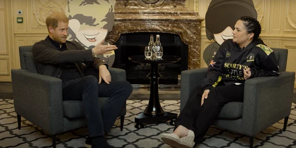 Prințul Harry, într un interviu acordat Scotty’s Little Soldiers FOTO captură Scotty's TV png