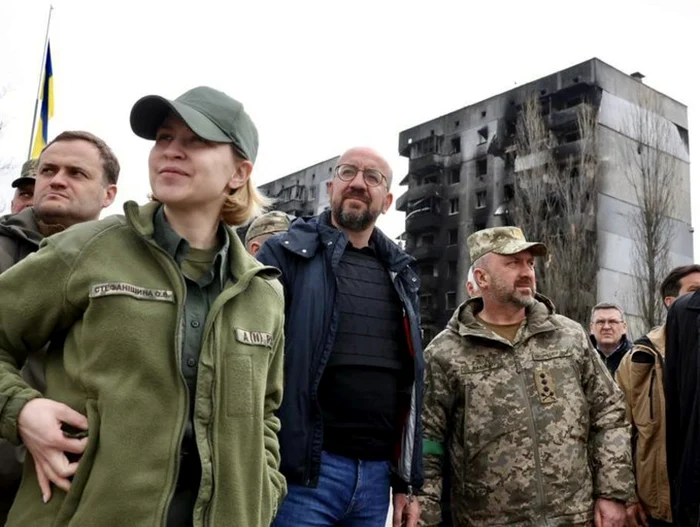 Charles Michel în Ucraina