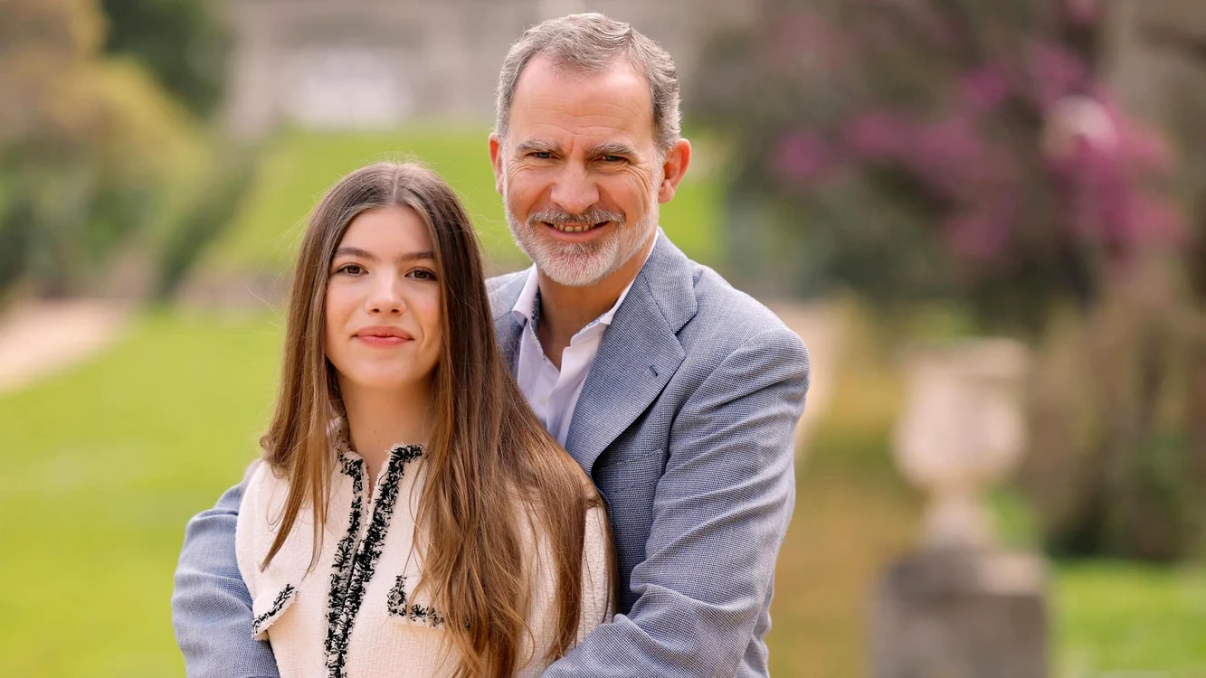 Infanta Sofia si Regele Felipe Casa Majestatii Sale jpg