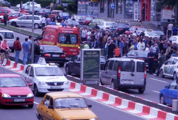 Braşov: Accident Calea Bucuresti