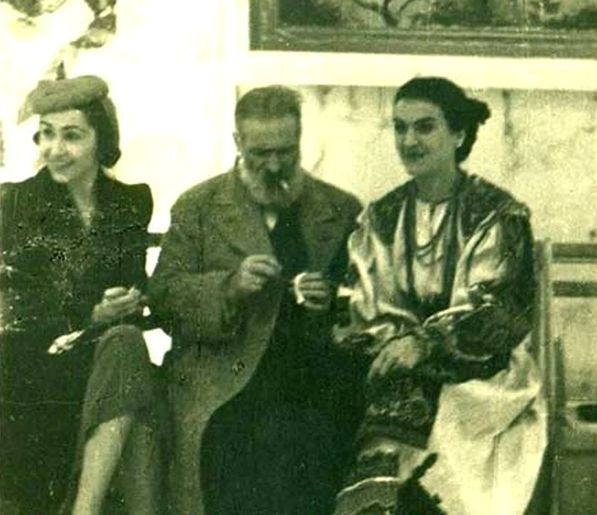 Brâncuşi, alături de Maria Tănase