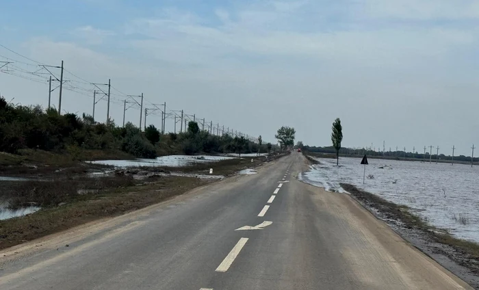 DN25, redeschis circulației FOTO: CJ