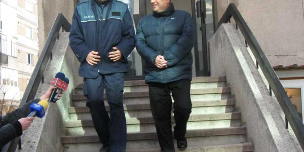 Antonie Solomon in momentul arestarii