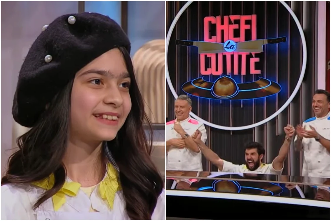 Irina, câștigătoarea Chefi la cuțite. Foto: captură YouTube