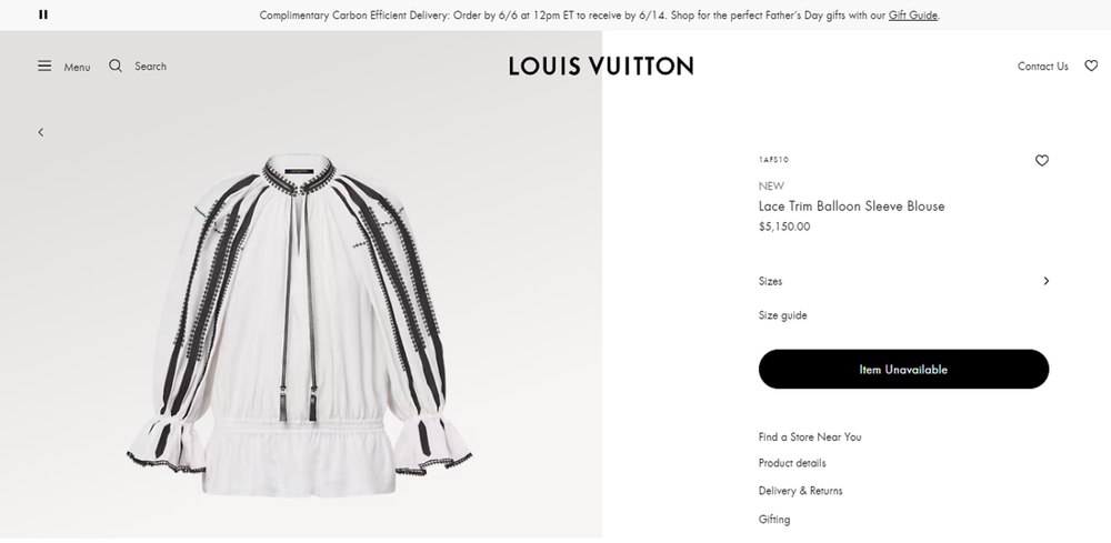 Louis Vuitton retrage de pe piață bluza inspirată din ia românească: „A fost o greșeală involuntară”