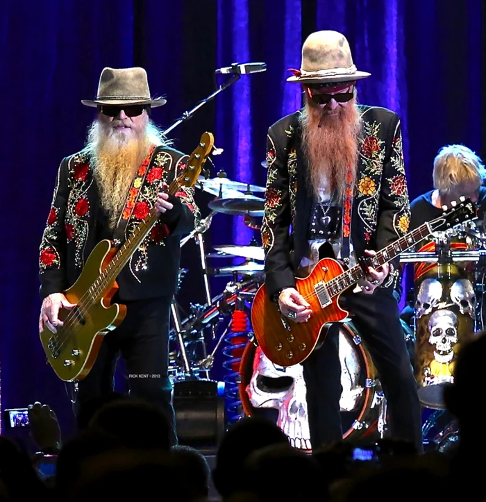 Billy Gibbons şi Dusty Hill Foto Facebook / Rick Kent