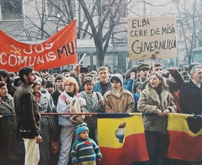 Timişoara a continuat revoluţia anticomunistă în anul 1990 FOTO Liviu Tulbure