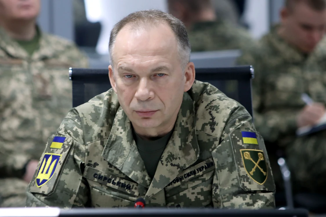 Șeful armatei ucrainene, generalul Oleksand Sirski/FOTO:Profimedia