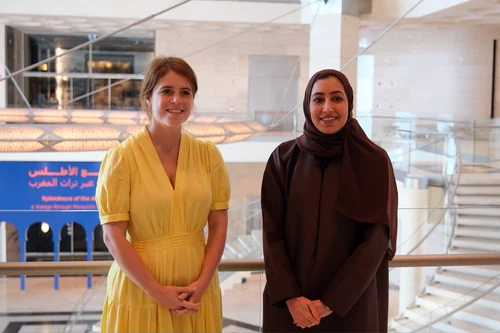 Prințesa Eugenie la Doha. FOTO: Instagram