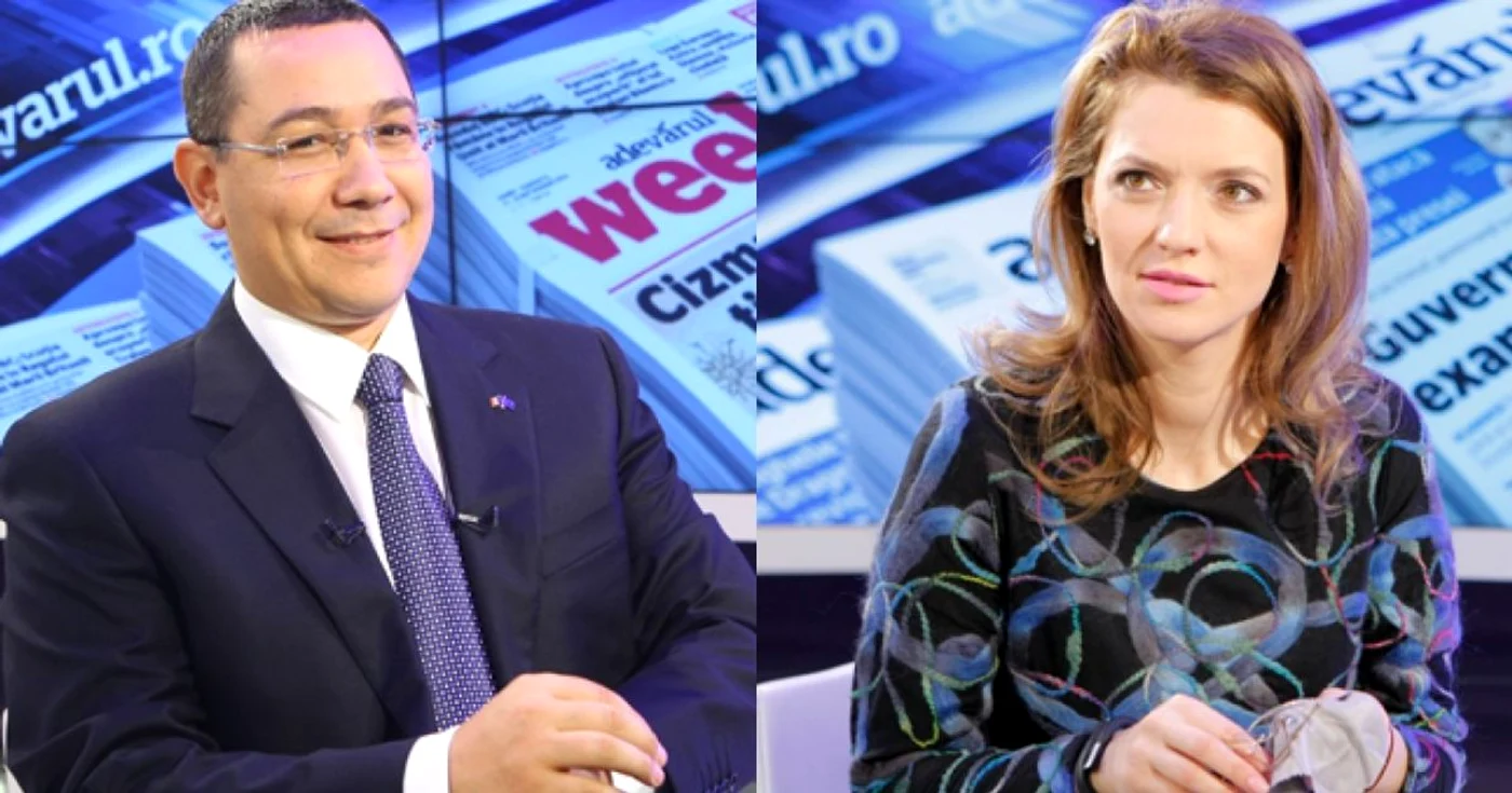 Victor Ponta şi Alina Gorghiu